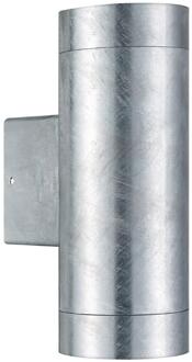 Enzo Nordlux Wandlamp Tin Maxi Double 2x GU10 verzinkt IP54 - 4800938