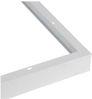 Enzo Opbouwframe voor LED paneel 120x30x5cm wit - 5417882