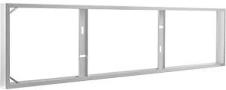 Enzo Opbouwframe voor LED paneel 120x30x7cm wit - 5417886
