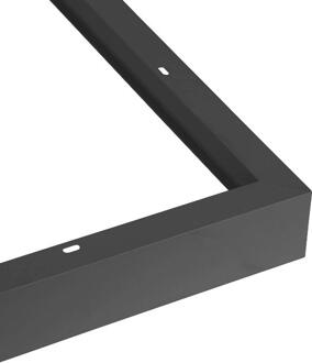 Enzo Opbouwframe voor LED paneel 60x60x5cm zwart - 5417883