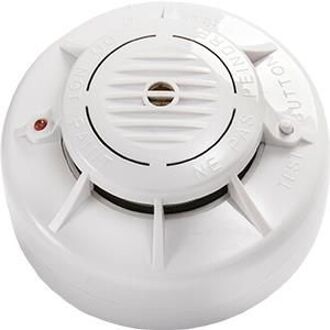 Enzo optische rookmelder ingebouwde lithium batterij Wit