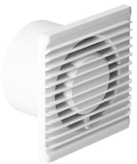 Enzo Orno Badkamer - Toilet ventilator wit 100mm - 8611000