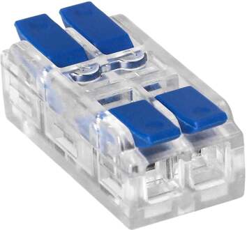 Enzo Orno Doorverbindklem hersluitbaar 2-voudig 0.75-4mm zak(10) - 4047151