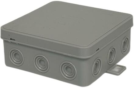 Enzo Orno Kabeldoos IP54 grijs vierkant 100x100x41mm - 4034058