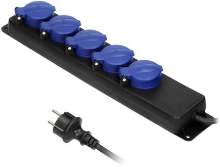 Enzo Orno SWD TCD zwart IP44 H05 3x1,5qmm 3m 5V met klep - 6871973