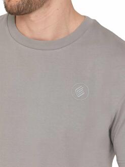 Enzo | Oversized T-shirt met ronde hals - maat Grijs