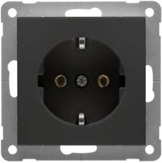 Enzo PEHA Badora MAT ZWART stopcontact RA - 4603500
