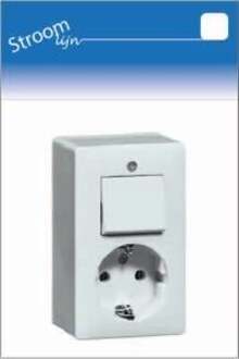 Enzo PEHA LW opbouw combinatie wissel RA - 6663245