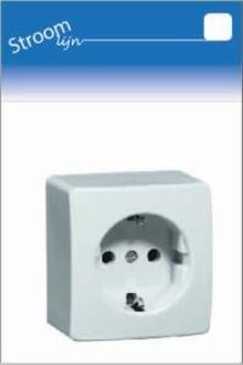 Enzo PEHA LW opbouw stopcontact RA enkel - 6678985