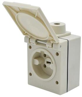 Enzo Perilex opbouw stopcontact | 16A SWD IP44 Power - 4052914