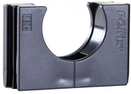Enzo PIPELIFE Klembeugel PVC 3/4 (19mm) koppelbaar zwart per stuk - 4113301
