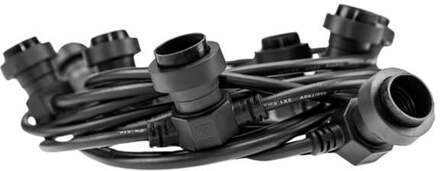 Enzo Prikkabelset | 50m | met 50 E27 fittingen | Koppelbaar - 1253806