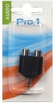 Enzo Pro-1 Audio adapt 3,5 jack stereo -> 2 tulp contra