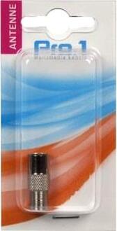 Enzo Pro-1 F-conn female ->coax female