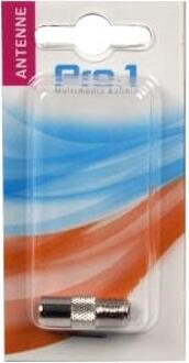 Enzo Pro-1 F-conn female ->coax male