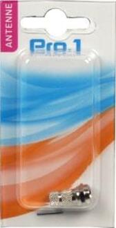 Enzo Pro-1 F-plug schroef v/coax 12