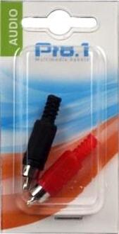 Enzo Pro-1 Tulp steker rood/zwart