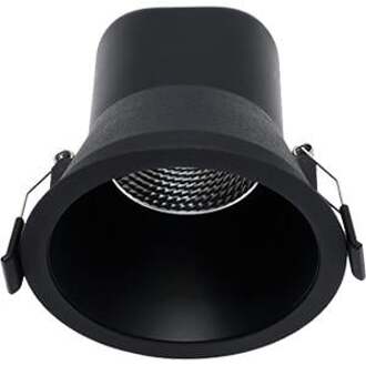 Enzo Profolux LED downlighter zwart reflector 6W 4000K dimbaar - LED2470