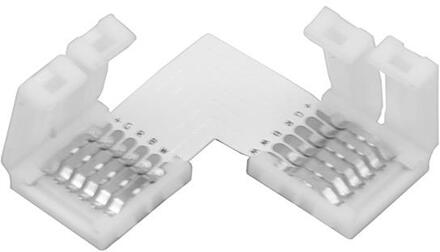 Enzo RGB-CCT Quick hoekstuk strip 6pin 12mm - 4380205
