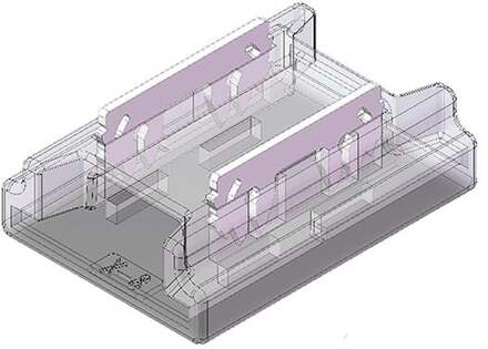 Enzo RGB Quick connector strip 10mm met draad