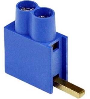 Enzo SEP Voedingsklem DTH dubbel 2x10mm laag blauw SEP - 4000460