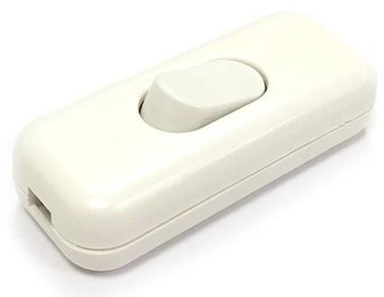 Enzo Snoerschakelaar wit 4A