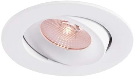 Enzo Thorgeon LED inbouwspot 8,2W DimToWarm 96mm rond verstelbaar wit - LED4680