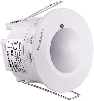 Enzo Thorgeon Radar bewegingssensor inbouw plafond 360 graden wit - 3900544
