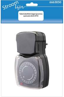 Enzo Tijdschakelklok dagprogramma spatwaterdicht IP44 - 6663050