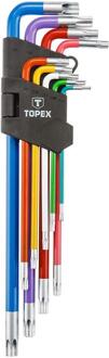 Enzo Topex TX-sleutelset torx 9 delig lang - 6479045