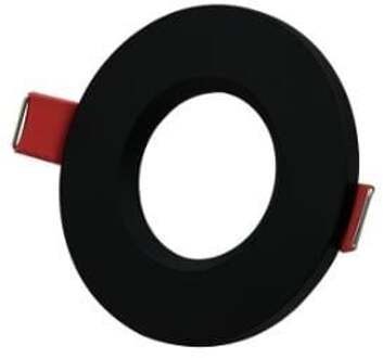 Enzo Tronix Inbouwspot vast rond 84mm zwart IP65 - 5011014
