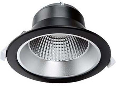 Enzo Tronix LED downlighter zwart reflector 28W Tri-White - LED2435
