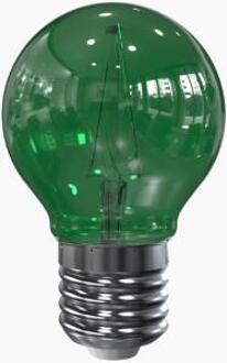 Enzo Tronix LED filament kogellamp E27 groen 2 watt