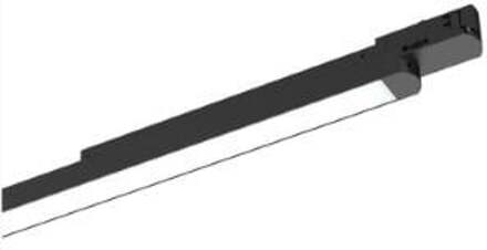 Enzo Tronix LED railverlichting lineair 3-fase 16W zwart Tri-White - 5050590