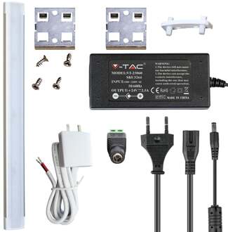 Enzo Tronix Startpakket aluminium LED bar 30cm compleet - LED1040