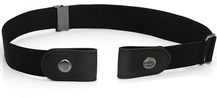 Enzo Unisex Riem Zwart - One Size