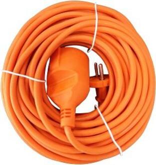 Enzo VERLENGSNOER PVC ORANJE 2X1QMM 20M