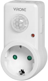 Enzo Virone Bewegingsmelder stopcontactmodel wit - 3900340