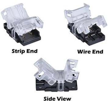 Enzo W.W. Hippo quick connector voor strip 8mm IP65 4380100