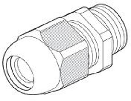 Enzo Wartel PVC M16 grijs IP68 JSL per stuk 4084745