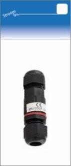 Enzo Waterdichte kabelkoppeling IP68 max. 3x1,5qmm zwart - 6617040