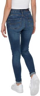 Enzo | Womens Magic Shaping Skinny Fit Jeans Blauw - EU 44 / UK 16