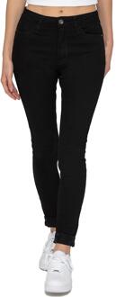 Enzo | Womens Magic Shaping Skinny Fit Jeans Zwart - EU 46 / UK 18