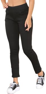 Enzo | Womens Wider Waist Jeans - Zwart - EU 42 / UK 14