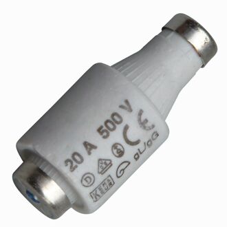 Enzo Zekering 20A Traag Blauw Ds/5