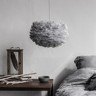 Eos Medium hanglamp light grey - met koordset wit - Ø 45 cm Grijs