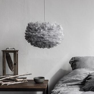Eos Mini hanglamp light grey - met koordset wit - Ø 35 cm Grijs