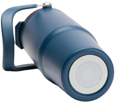 Eos trek gerecycled roestvrijstalen fles van 880 ml - maat One size Blauw