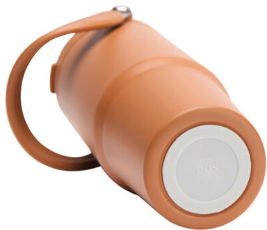 Eos trek gerecycled roestvrijstalen fles van 880 ml Oranje - One size