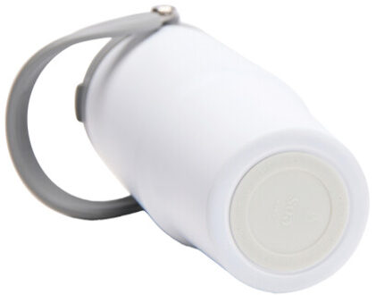 Eos trek gerecycled roestvrijstalen fles van 880 ml Wit - One size